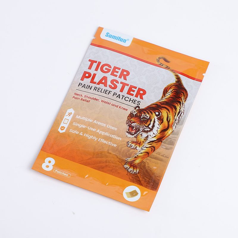 Sumifun English Tiger Equipment Brand Far Infrared Relieving Patch Joint Discomfort And Muscle Pain K00000 1_voghion.com