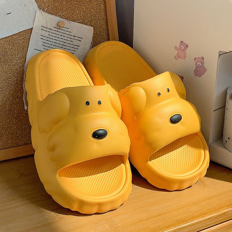 Cani carini da donna, indossano una sensazione super morbida, pantofole estive comode, alla moda e versatili_voghion.com