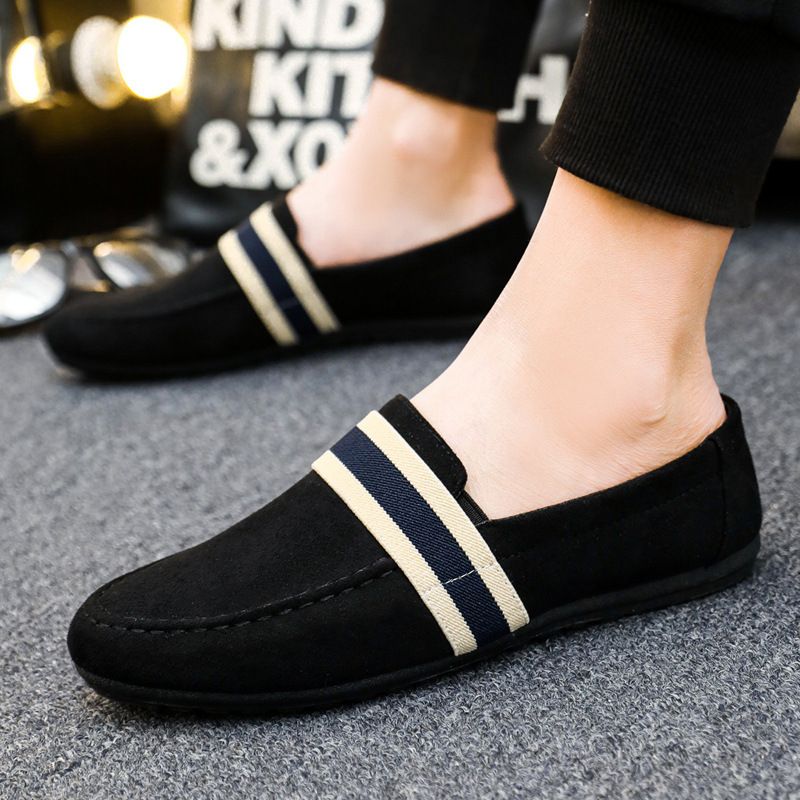 Mocassini casual bassi Bean da uomo primaverili, scarpe alla moda e comode, scarpe traspiranti e versatili_voghion.com