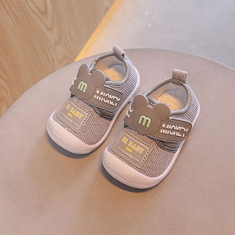 Jarní a podzimní látkové boty pro chlapce a dívky ve věku 0-2 let, dětské boty pro batolata s kreslenými motivy, měkké podrážky, dětské boty pro miminka_voghion.com