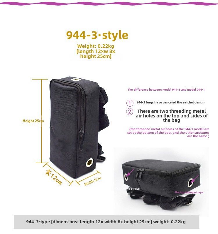 944 Electric Scooter Pack Large Capacity Extended Lithium Battery Car Front Hanging Bag Custom-made_voghion.com