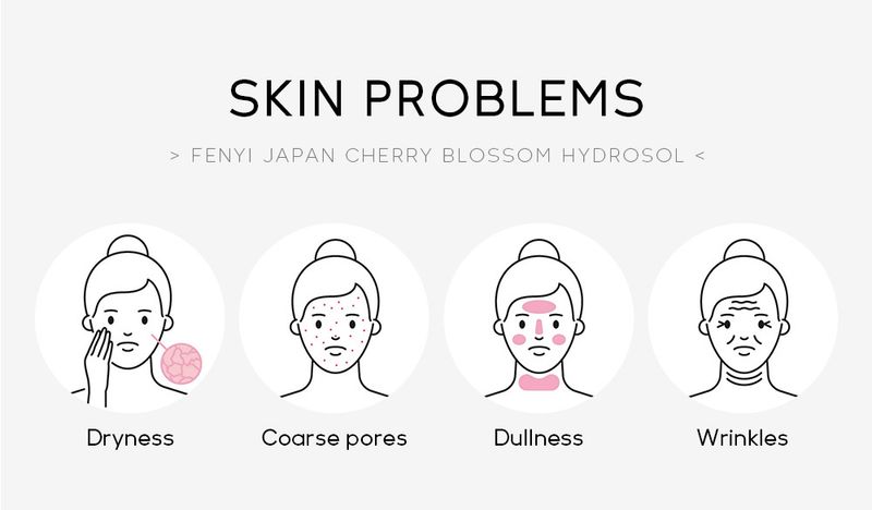 Fen Yi Japanese Cherry Blossom Pure Dew 100ml Hydrating Moisturizing Toner Facial Care Skin Care Products_voghion.com