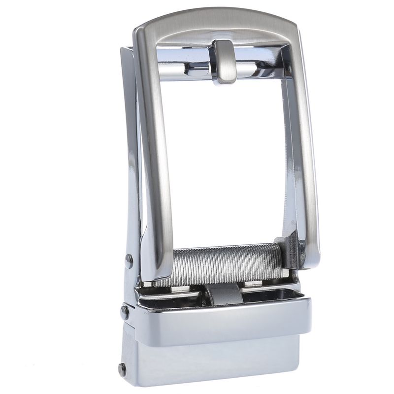 HEIßER herren Business Legierung Automatische Schnalle Einzigartige Plaque Gürtel Schnallen 3,5 cm Ratsche Männer Zubehör designer gürtel_voghion.com