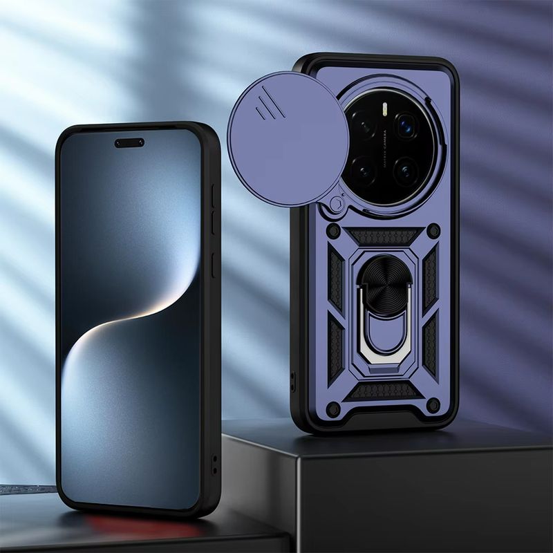 Coque Huawei Pro 5G / Honor Magic 7 Lite avec anneau de support et objectif d'appareil photo_voghion.com