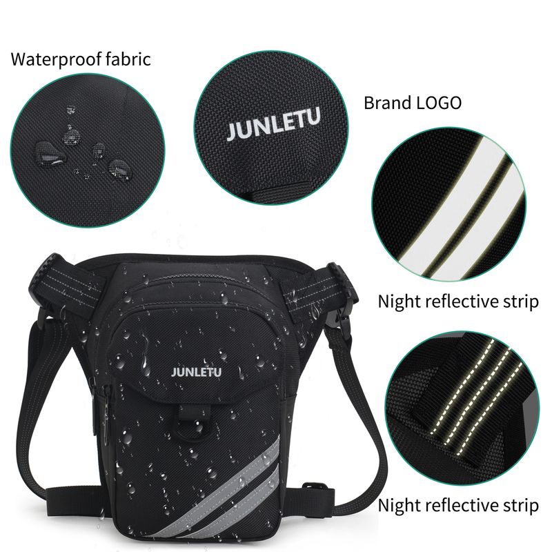 Nei Männer Këscht Bag Crossbody Multifunktionnelle Motorrad Been Bag, waasserdicht a grouss Kapazitéit_voghion.com