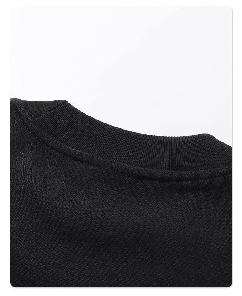 Große, kurze Version, lockeres Herren-Kurzarm-T-Shirt, nahtlos, große Herrenbekleidung_voghion.com