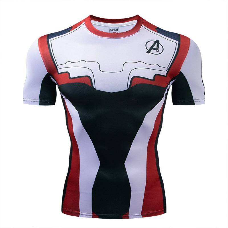 Hardloop-T-shirts voor heren 3D-geprinte Soldier Winter-T-shirts Mouwloze compressie-T-shirts voor heren Sport-T-shirts voor heren Hardlopen Training_voghion.com