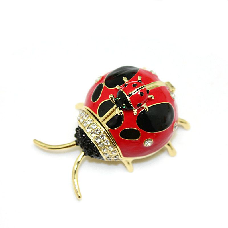 Cross-border supply enamel metal beetle decorative box alloy jewelry box ornaments small jewelry storage box wholesale_voghion.com