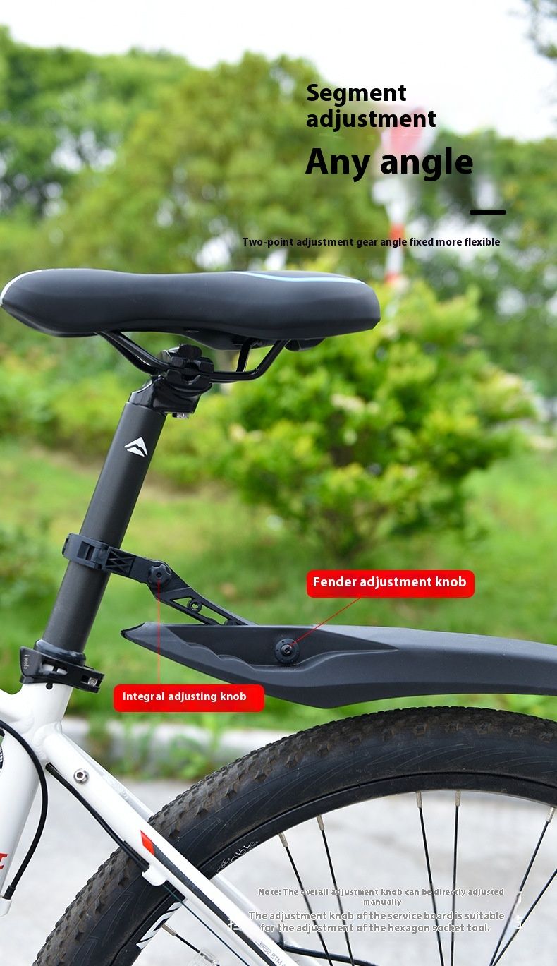 ACRUNU Fahrrad Mountainbike Rad komplett umwickelt Fliesen hinten Kotflügel 26 Zoll Regenschutz_voghion.com