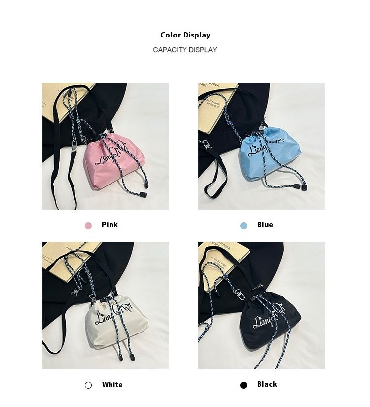 New Trendy And Cool Phone Bag Fashionable Small Shoulder Bag Zero Wallet Mini Nylon Small Cloth Bag_voghion.com