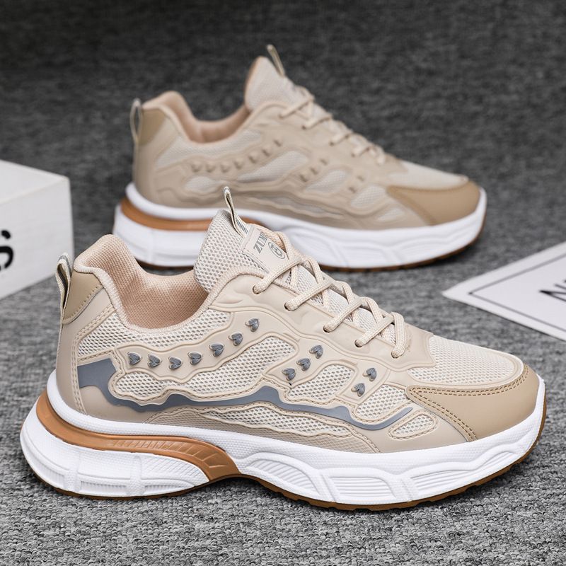 Baskets légères et respirantes pour homme, chaussures de course décontractées en maille, tendance, automne 2023_voghion.com