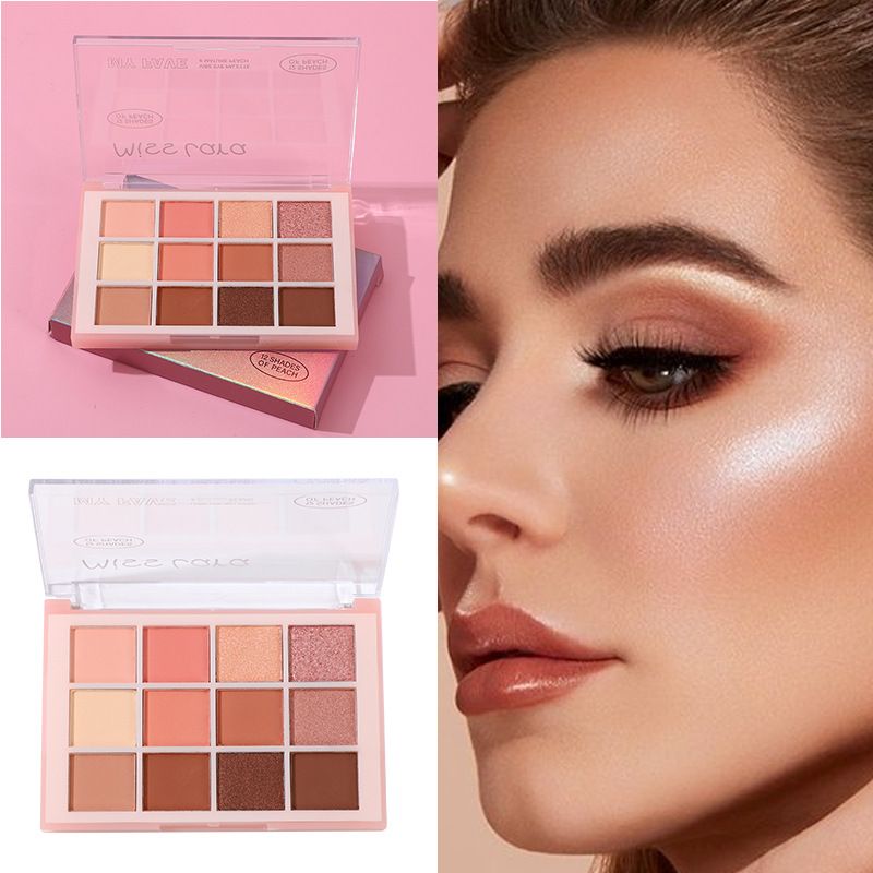 MissLara Earth 12 Color Development Easy To Faint Eye Shadow Plate_voghion.com