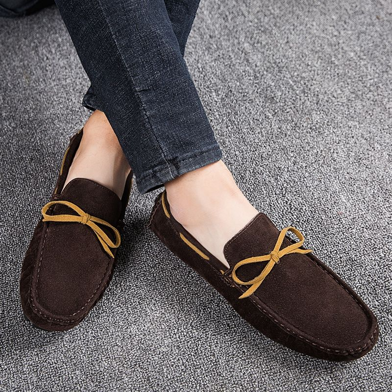 Mocasini pentru bărbați, pantofi sport din piele PU, fără mâneci, stil casual, pentru birou, afaceri_voghion.com
