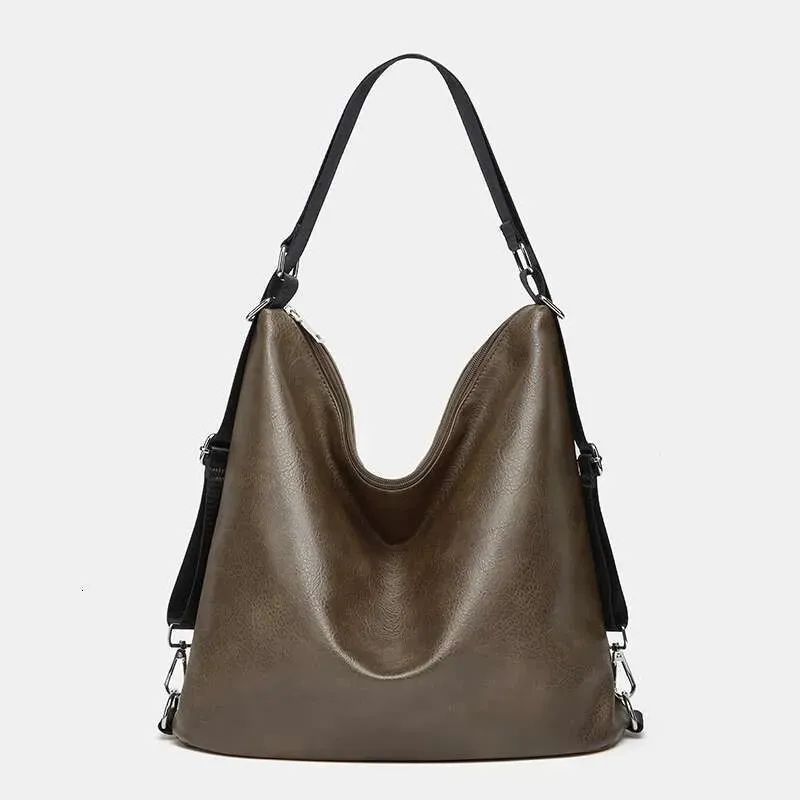 Designer 2025, tracolla larga semplice in tessuto staccabile, tinta unita, utilizzabile come zaino o borsa a tracolla._voghion.com