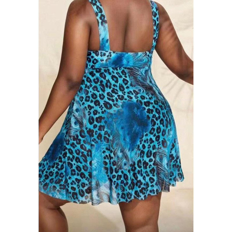 Maillot de bain femme couvrant le ventre imprimé numériquement_voghion.com