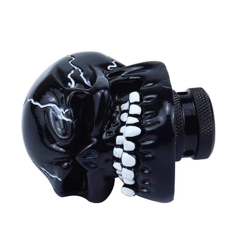 Pomello del cambio universale con teschio fantasma e denti grandi, modifica personalizzata per auto_voghion.com