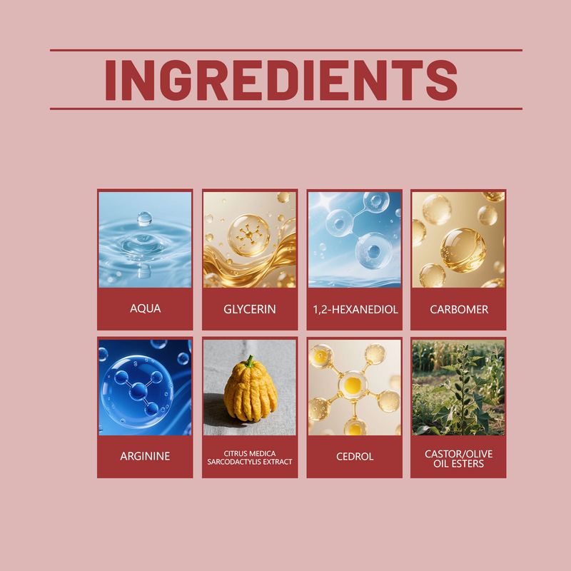 Hydraterende olie, lichtgewicht verzorgende olie voor het vormen en modelleren van lichaamslijnen_voghion.com