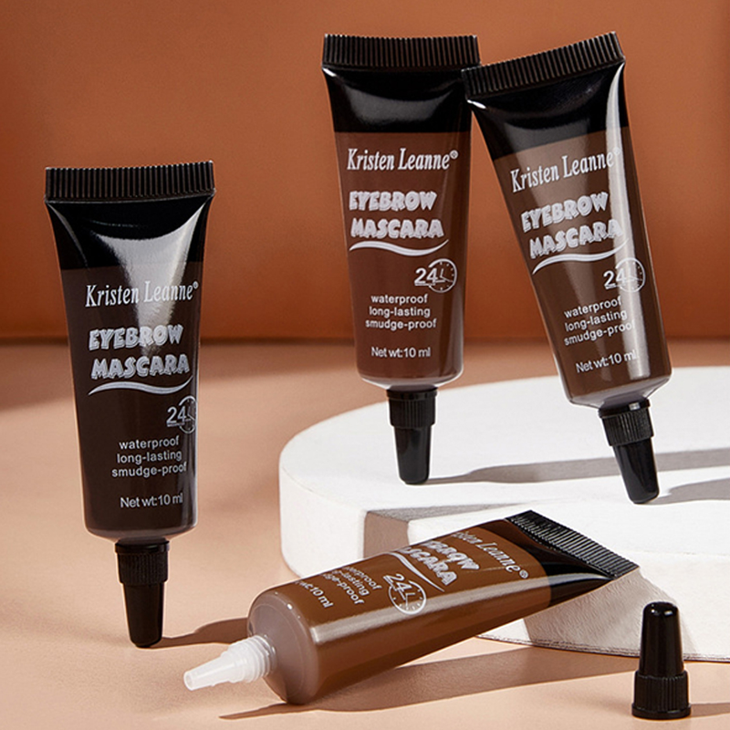 Gel per sopracciglia nero 4 colori marrone, duraturo, impermeabile, ad asciugatura rapida, crema tinta per sopracciglia, liquido per trucco liscio_voghion.com