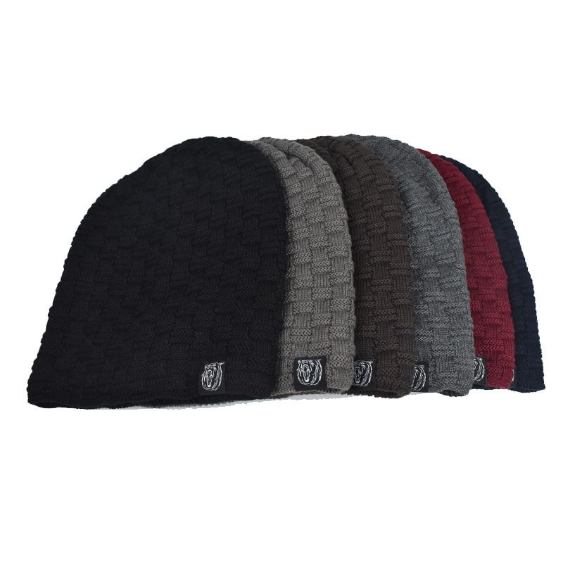 Knitted Hat For Warmth, Chenille Material With Velvet Hoodie, Men's And Women's Winter Hats_voghion.com