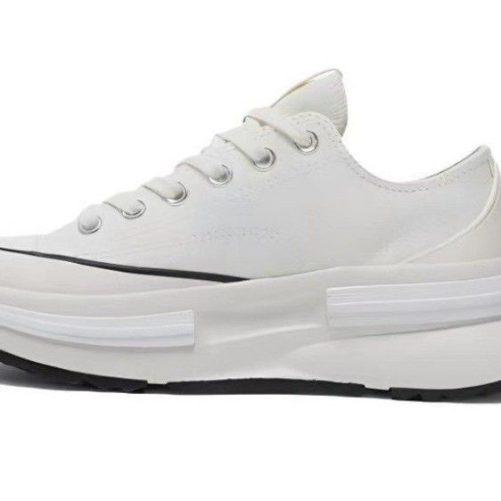 New Men's And Women's With Sandwich Height Increasing Thick High Casual Sponge Sole, Low Top Board Shoes, Canvas Shoes_voghion.com