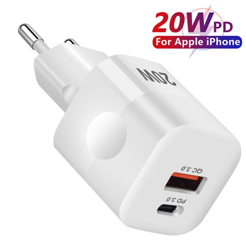 PD 20W USB Type C Charger for iPhone 14 13 12 11 Pro Max mini SE Phone Quick Charger QC 3.0 PD 3.0 USB C Fast       harge harger Q_voghion.com
