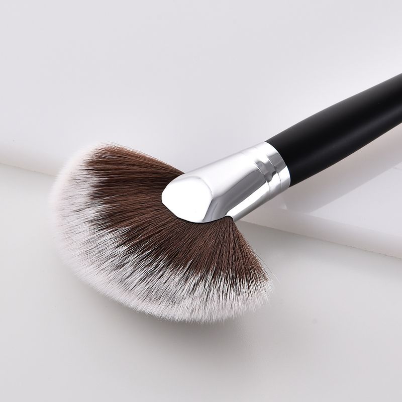 5/7/11/12 Stück Make-up-Pinsel, Make-up-Werkzeuge, Augenset, Lidschattenpinsel, schwarzes und silbernes GUIHUI_voghion.com