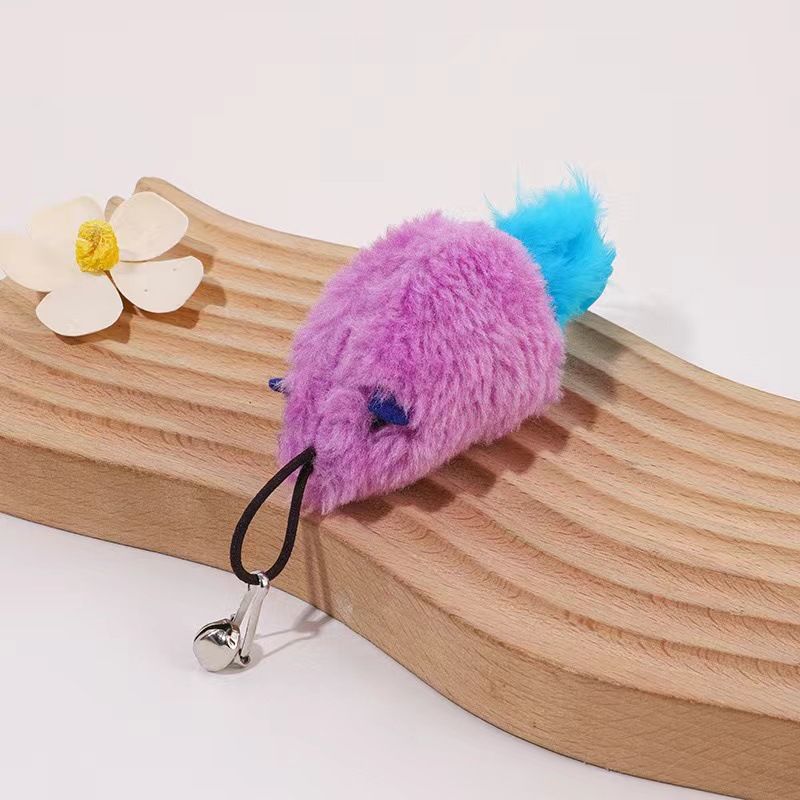 Bastone per gatti con testa di ricambio per animali domestici, con richiamo per topi_voghion.com