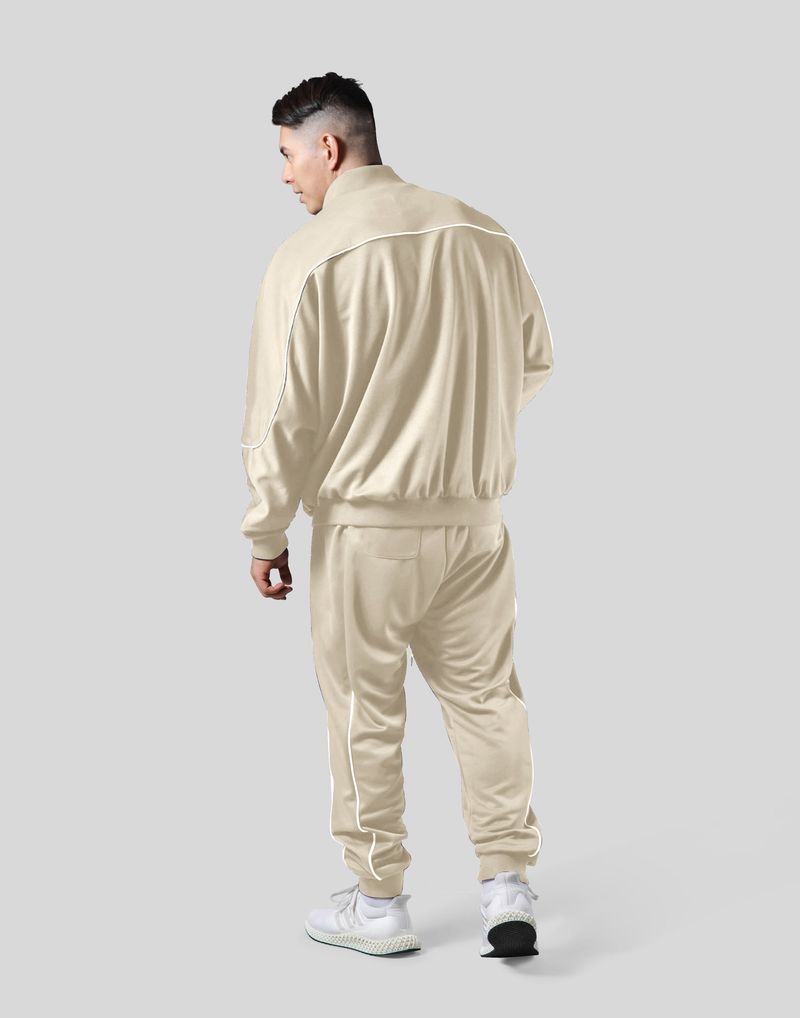 Abbigliamento da uomo in primavera e autunno, strato d'aria in poliestere e ammoniaca, set da corsa alla moda in due pezzi_voghion.com