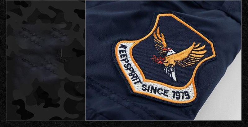 2024 Herren Winter Hip Hop Dicke warme Jacke Militär Motorrad Ma-1 Aviator Pilot Baumwolle Parka Männlich Baseball Bomber_voghion.com