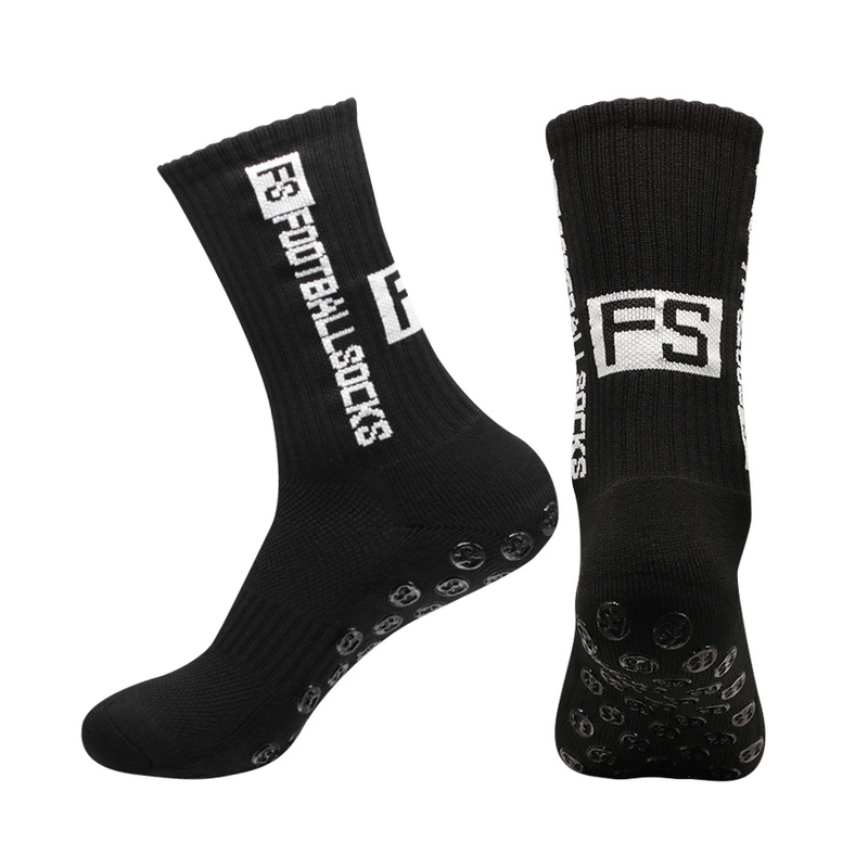 DragonflyDreams 3/4/8 Pairs Non Slip Sport Soccer Socks Anti Slip Football Baseball Unisex Athletic Socks With Grip Pads_voghion.com