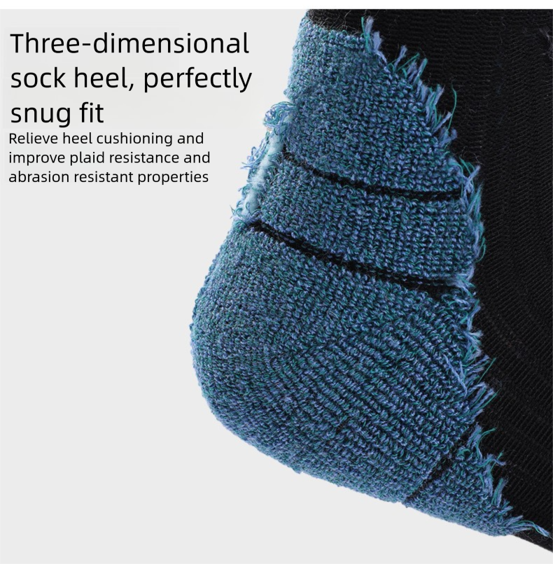Mingjun Winter 3A Antibacterial Wool Socks Thickened Towel Cross-Border Mountaineering Warm Casual Skiing Non-Slip_voghion.com