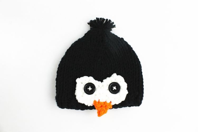 Photo de bébé sac de couchage Style pingouin Photo de bébé vêtements Style pingouin sac de couchage nouveau-né_voghion.com