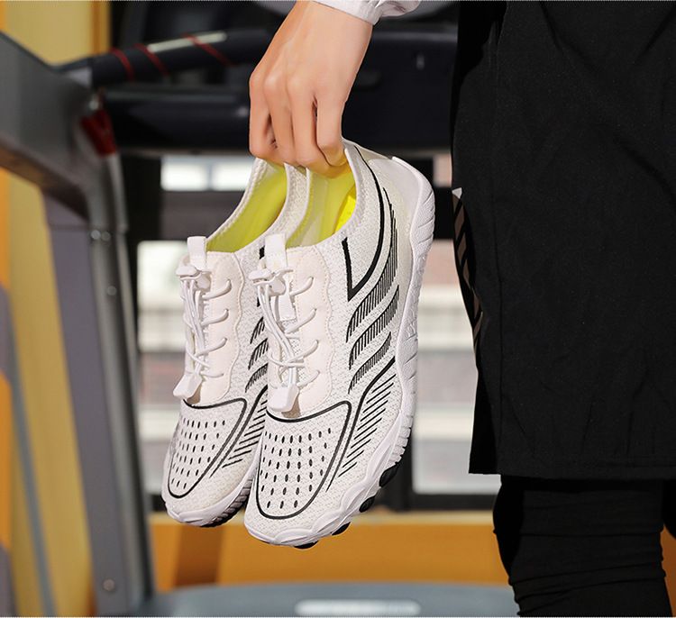 Scarpe da acqua traspiranti per uomo e donna - Scarpe da acqua leggere e ad asciugatura rapida per spiaggia, nuoto, escursionismo, trail running con comoda suola in gomma_voghion.com