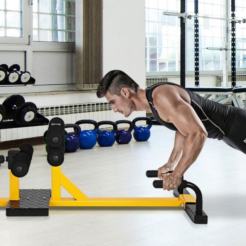 3-in-1 Sissy Squat Ab Workout Home Gym Sit-up Machine_voghion.com