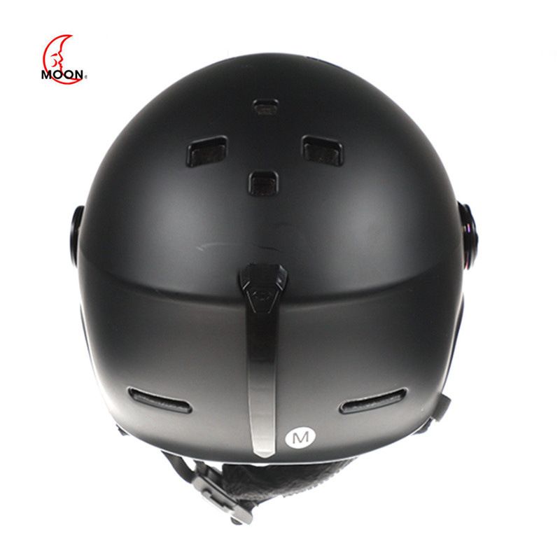 Casque de ski intégré, léger, respirant, unisexe, simple ou double, avec miroir coupe-vent, casque de neige chaud, bonnet de ski_voghion.com