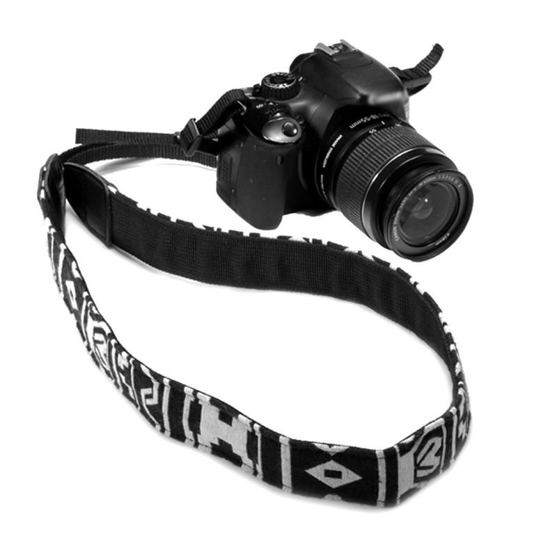 DSLR SLR Kameralar İçin Evrensel Ayarlanabilir Kamera Boyun Askısı Nikon Canon Sony Olympus Yumuşak Dolgulu Pamuklu Omuz Askısı Kemeri_voghion.com
