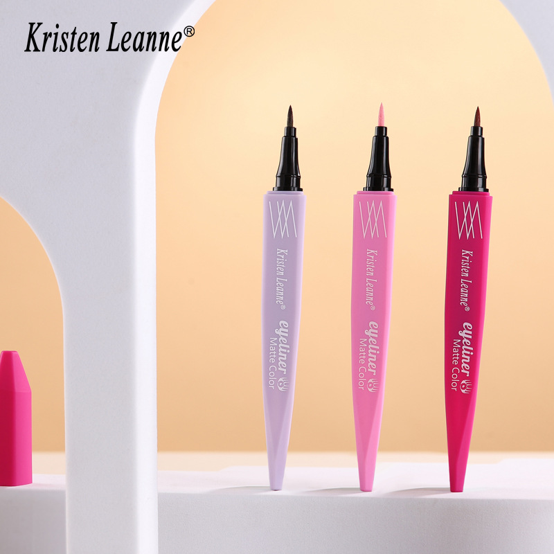 Eyeliner mat imperméable professionnel 8 couleurs, cosmétiques de beauté professionnels longue durée pour fête et Performance_voghion.com