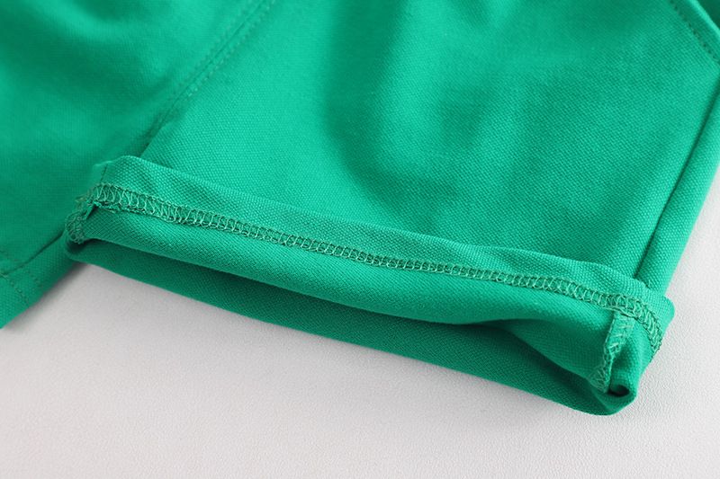 Small and medium-sized children's 3-pack new men's 5 girls cute printed collar casual 1-4 year old access shirt short_voghion.com