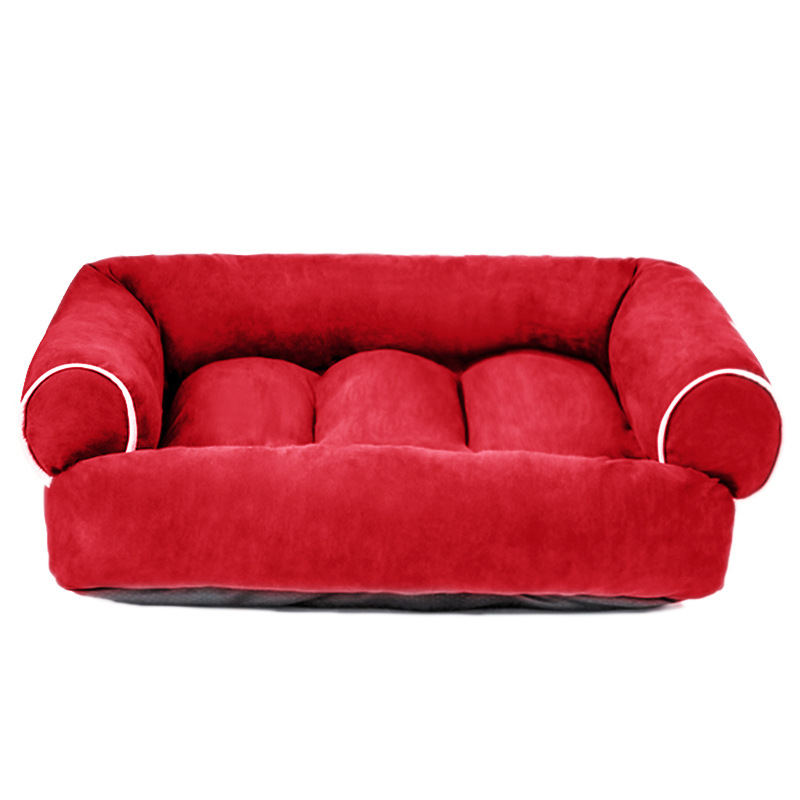 Neu Deer Haut Samt Sofa Herbst Und Winter Tiefen Schlaf Hund Haus Haustier Nest_voghion.com
