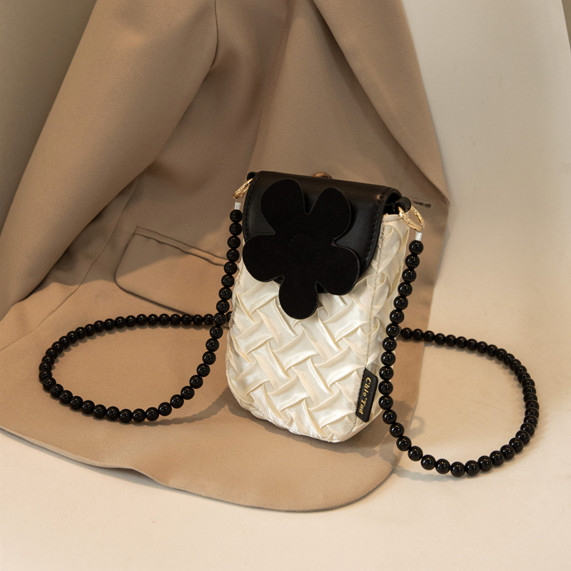Borsa per cellulare Human Rose Donna 2023 New Design Sense Niche Ins Light Luxury Messenger Bag Live all'ingrosso_voghion.com