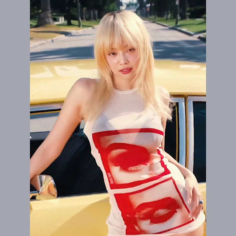 Damenbekleidung Perspektive Mode Hot Girl Enges bedrucktes ärmelloses Top_voghion.com