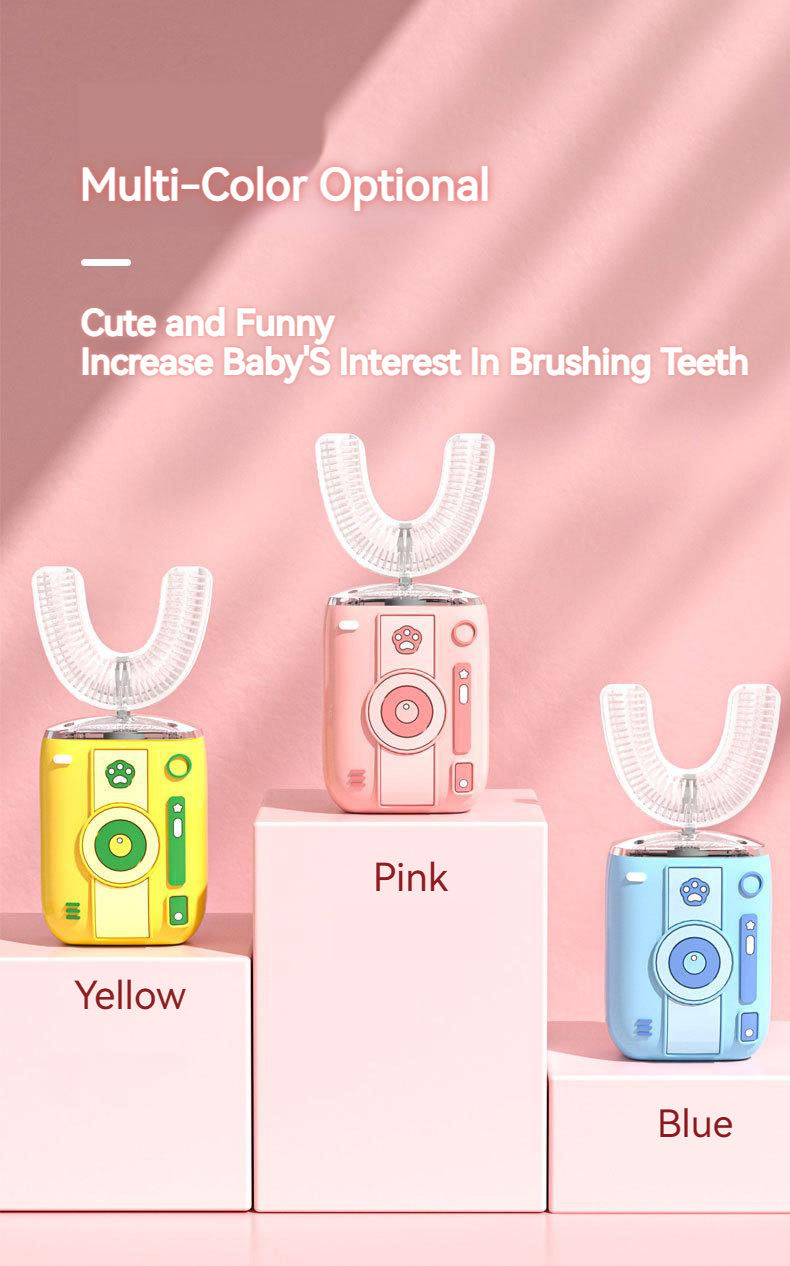 RYYD Kids U-Brush - Sonic Cartoon|DuPont Soft|CE Certified_voghion.com