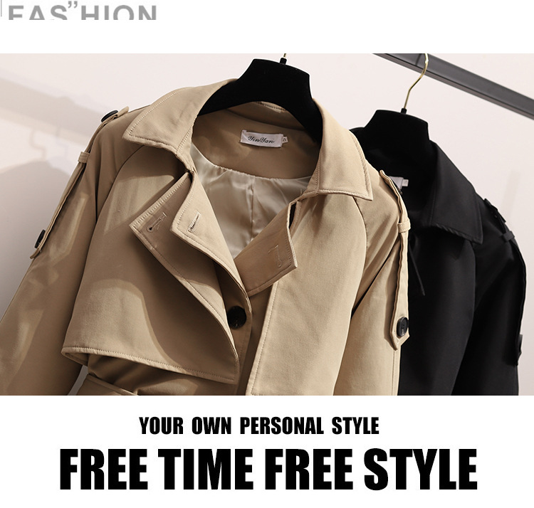 Női divatos, kiváló minőségű érzéki trench kabát_voghion.com