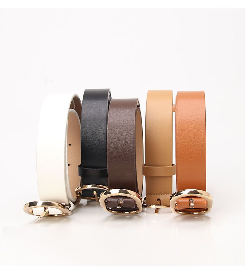 Neuer minimalistischer und vielseitiger modischer Damengürtel mit Nadelschnalle, lässiger koreanischer Gürtel, dekorativer Jeansgürtel für Damen_voghion.com