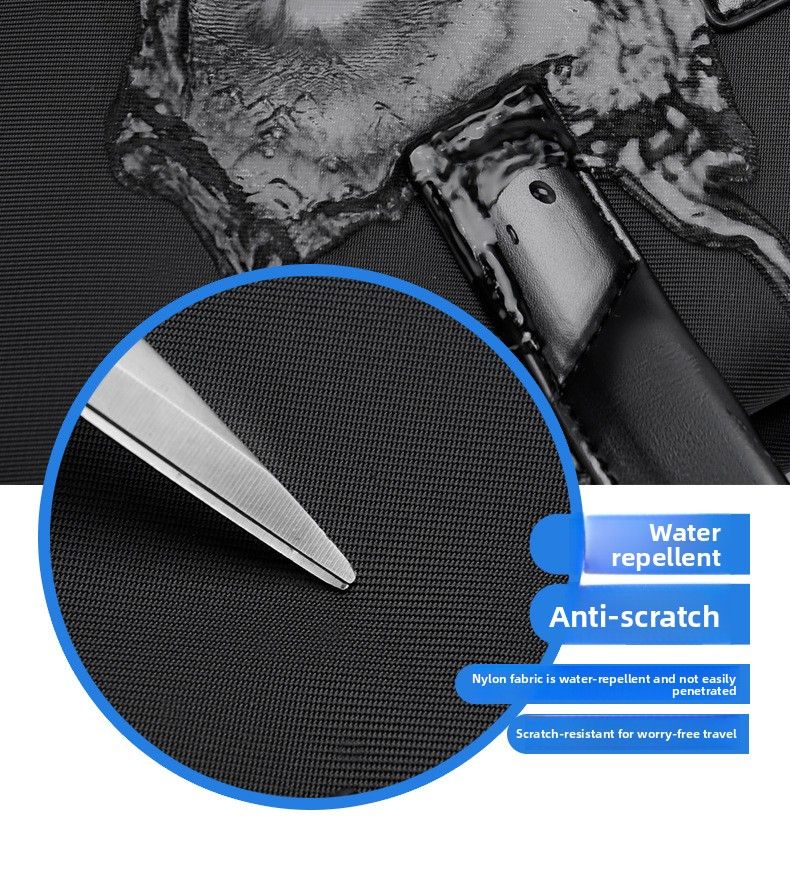 Men's Computer Bag Portable File Bag Large Capacity Business Briefcase_voghion.com