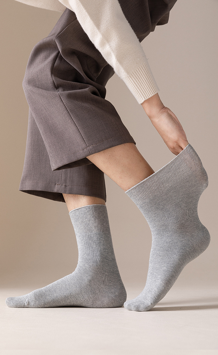 6 par komfortable, støttende diabetes-S for menn og kvinner. Fukttransporterende bomullsstoff. Ikke-bindende. Topp forretningsutstyr._voghion.com