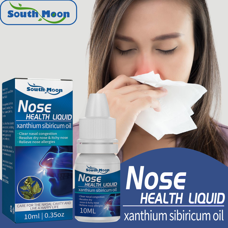 South Moon Cang Er Zi You Bi Shu Gesundheitsflüssigkeit zur Linderung von Allergien, trockenem Juckreiz, Niesen und zur Beseitigung einer verstopften Nase_voghion.com