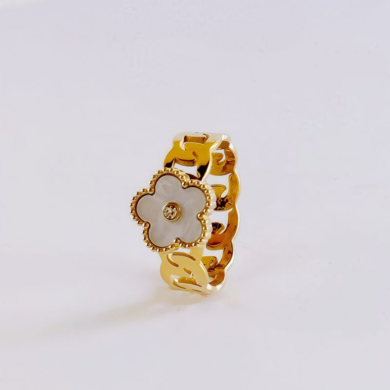 Niche Design High-End Minimalist Style Stainless Steel Zircon Gold-Plated Japanese And Korean Simple Internet Celebrity_voghion.com