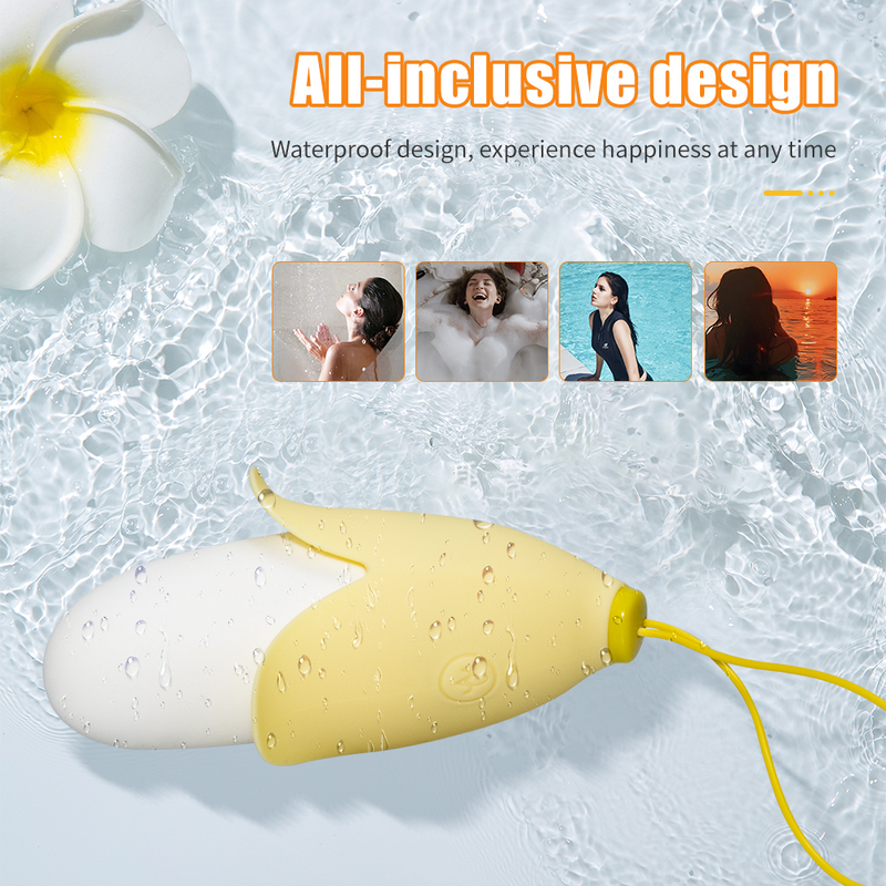 Jump Egg Vibrator for Women l Stimulator Banana-shaped Dildo G-spot Clitoral Vibrator Female Masturbator_voghion.com