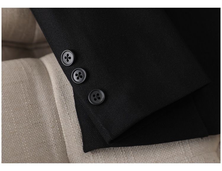 Completo da donna color cachi, elegante giacca da abito formale da manager professionale in stile dea per primavera e autunno_voghion.com